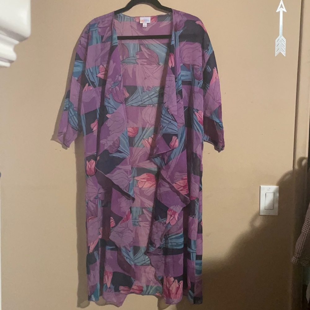 Floral Lularoe Monroe medium